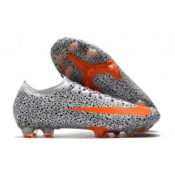 Nike Mercurial Vapor XIII 360 Elite CR7 FG Bianco Arancione Total Nero