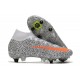 Nike Mercurial Superfly VII Elite SG CR7 Bianco Arancione Total Nero