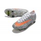 Nike Mercurial Vapor XIII Elite SG Pro CR7 Bianco Arancione Total Nero