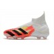 Nuovo adidas Predator Mutator 20+ FG Bianco Nero Core Pop