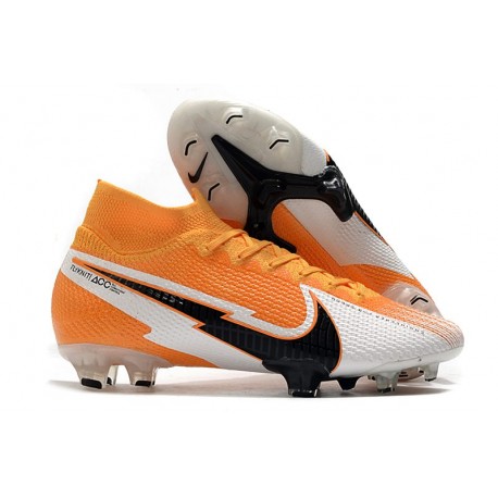 Nike Mercurial Superfly VII Elite DF FG -Arancione Laser Nero Bianco