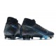 Nike Mercurial Superfly VII Elite DF FG -Nero Blu