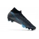 Nike Mercurial Superfly VII Elite DF FG -Nero Blu