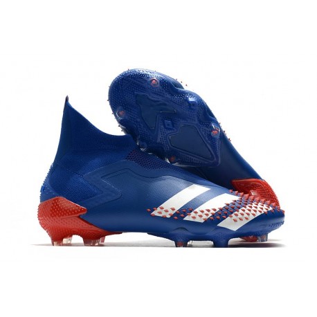 adidas Scarpe Predator Mutator 20+ FG - Blu Royal Bianco Rosso Active