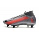 Nike Mercurial Superfly VII Elite SG-Pro Anti-Clog Grigio Bomber Nero