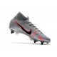 Nike Mercurial Superfly VII Elite SG-Pro Anti-Clog Grigio Bomber Nero