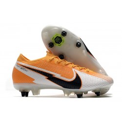 Nike Mercurial Vapor XIII Elite SG Pro Anti-Clog Arancione Laser Nero Bianco