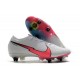 Nike Mercurial Vapor XIII Elite SG Pro Anti-Clog Bianco Rosso Nero