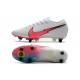 Nike Mercurial Vapor XIII Elite SG Pro Anti-Clog Bianco Rosso Nero