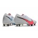 Nike Mercurial Vapor XIII Elite SG Pro Anti-Clog Bianco Rosso Nero