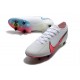 Nike Mercurial Vapor XIII Elite SG Pro Anti-Clog Bianco Rosso Nero