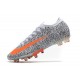 Nike Mercurial Vapor XIII Elite AG-Pro CR7 Bianco Arancione Total Nero