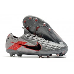 Scarpa Nike Tiempo Legend VIII Elite FG ACC Grigio Nero Rosso