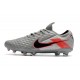 Scarpa Nike Tiempo Legend VIII Elite FG ACC Grigio Nero Rosso