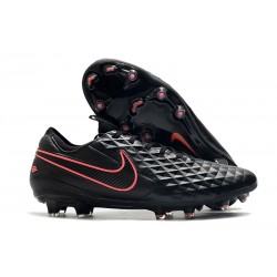 Scarpa Nike Tiempo Legend VIII Elite FG ACC Nero Rosa