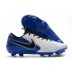 Scarpa Nike Tiempo Legend VIII Elite FG ACC Bianco Nero Blu