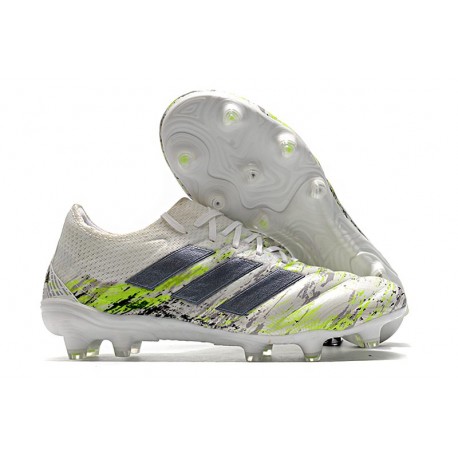 Scarpe da Calcio adidas Copa 20.1 FG Bianco Nero Core Verde Signal