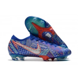 Nike Mercurial Vapor XIII Elite FG Sancho Blu Bianco Verde Aurora Nero