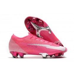 Nike Mercurial Vapor XIII 360 Elite FG x Mbappé Rosa Blast Bianco Nero