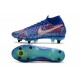 Nike Mercurial Superfly VII Elite SG Sancho Blu Racer Verde Aurora Nero