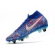 Nike Mercurial Superfly VII Elite SG Sancho Blu Racer Verde Aurora Nero