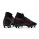 Nike Mercurial Superfly VII Elite SG-Pro Anti-Clog Nero Rosso