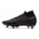 Nike Mercurial Superfly VII Elite SG-Pro Anti-Clog Nero Rosso