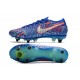 Nike Mercurial Vapor XIII Elite SG Pro Sancho Blu Racer Bianco Verde