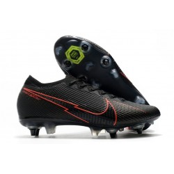 Nike Mercurial Vapor XIII Elite SG Pro Anti-Clog Nero Rosso