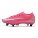 Nike Mercurial Vapor XIII Elite SG Pro x Mbappé Rosa Blast Bianco Nero