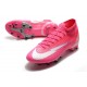 Nike Mercurial Superfly VII Elite AG-PRO Mbappé Rosa Blast Bianco Nero