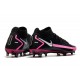 Nike Scarpe Phantom GT Elite Dynamic Fit FG Nero Argento Rosa Blast