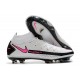 Nike Scarpe Phantom GT Elite Dynamic Fit FG Bianco Rosa Blast Nero