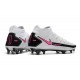 Nike Scarpe Phantom GT Elite Dynamic Fit FG Bianco Rosa Blast Nero