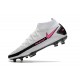 Nike Scarpe Phantom GT Elite Dynamic Fit FG Bianco Rosa Blast Nero