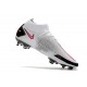 Nike Scarpe Phantom GT Elite Dynamic Fit FG Bianco Rosa Blast Nero