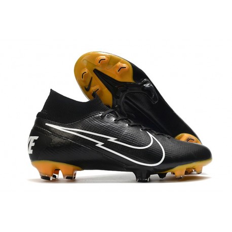 Nike Mercurial Superfly 7 Elite FG - Nero Bianco