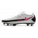 Scarpe da Calcio Nuovo Nike Phantom GT Elite FG Bianco Rosa Blast Nero