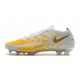 Scarpe da Calcio Nuovo Nike Phantom GT Elite FG Bianco Oro