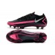 Scarpe da Calcio Nuovo Nike Phantom GT Elite FG Nero Argento Rosa Blast