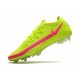 Scarpe da Calcio Nuovo Nike Phantom GT Elite FG Giallo Rosa