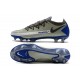 Scarpe da Calcio Nuovo Nike Phantom GT Elite FG Grigio Blu Nero