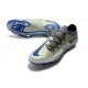 Scarpe da Calcio Nuovo Nike Phantom GT Elite FG Grigio Blu Nero