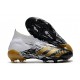 Scarpa adidas Predator Mutator 20.1 FG Bianco Oro Metallico Nero Core