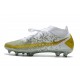 Nuovo Scarpa Nike Phantom GT Elite DF FG Bianco Oro