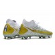 Nuovo Scarpa Nike Phantom GT Elite DF FG Bianco Oro