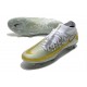 Nuovo Scarpa Nike Phantom GT Elite DF FG Bianco Oro