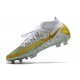 Nuovo Scarpa Nike Phantom GT Elite DF FG Bianco Oro