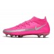 Nike Scarpe Phantom GT Elite Dynamic Fit FG Rosa Argento