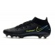 Nuovo Scarpa Nike Phantom GT Elite DF FG Nero Giallo